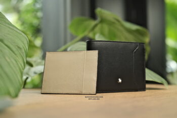 Ví tiền Montblanc Meisterstuck Selection Soft Wallet 6cc with Removable Card Holder Black 131250 Sản phẩm ORDER Hàng Order