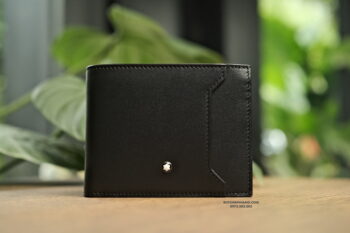 Ví tiền Montblanc Meisterstuck Selection Soft Wallet 6cc with Removable Card Holder Black 131250 Sản phẩm ORDER Hàng Order 2