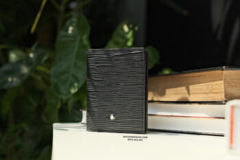 Ví đựng thẻ Montblanc Meisterstuck 4810 Card Holder 4cc Black 130929 Ví Da & Túi Xách Montblanc Mới Nguyên Hộp