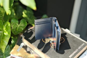 Ví đựng thẻ Montblanc Meisterstuck Card Holder 4cc Ink Blue 131693 Ví Da & Túi Xách Montblanc Mới Nguyên Hộp 2