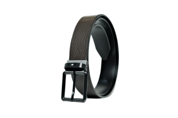 Thắt lưng Montblanc Roll Pin Buckle PVD Black Reversible Brown Grainy&Black Plain Leather Belt 131187 – 3,5cm Thắt lưng Montblanc Mới Nguyên Hộp 2