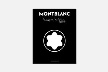 Sách Montblanc Inspire Writing Coffee Table Book 129007 Sổ da Montblanc