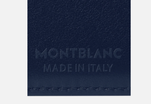 Ví Montblanc Meisterstuck Card Holder Ink Blue 3cc 131697 Ví Montblanc 4