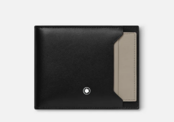 Ví Montblanc Meisterstuck Selection Soft Wallet 6cc with Removable Card Holder Black 131250 Ví Montblanc Mới Nguyên Hộp