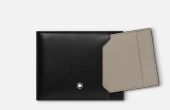 Ví Montblanc Meisterstuck Selection Soft Wallet 6cc with Removable Card Holder Black 131250 Ví Montblanc Mới Nguyên Hộp 2