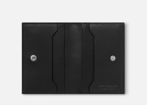 Ví Montblanc Meistertsuck Selection Soft Card Holder 4cc Black 131255 Ví Montblanc Mới Nguyên Hộp 3