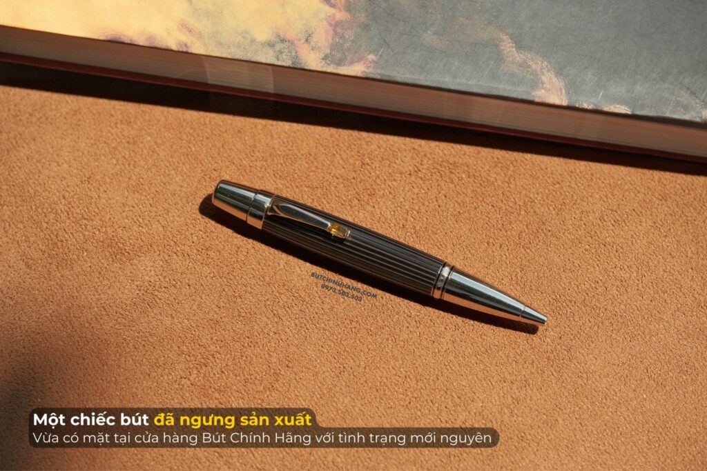 Boheme Doue Ligne Ballpoint Pen 101996 - Chiếc bút Montblanc mang trên mình viên đá Citrin đẹp mắt - boheme doue ligne ballpoint pen 101996 chiec but montblanc mang tren minh vien da citrin dep mat