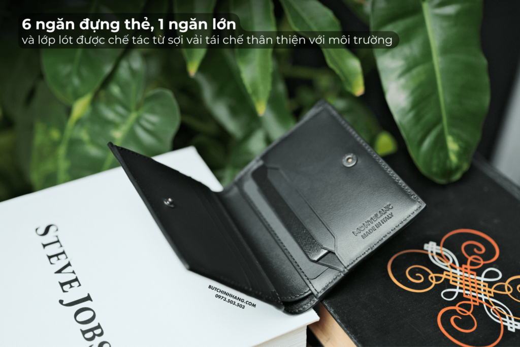 Màu xám Forged Iron độc đáo trên mẫu ví Montblanc Extreme 3.0 Compact Wallet 130256 - mau xam forged iron doc dao tren mau vi montblanc extreme 3.0 compact wallet 130257