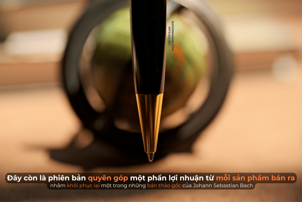 Phiên bản Montblanc Donation Limited Edition - Tôn vinh nhà soạn nhạc nổi tiếng Johann Sebastian Bach - phien ban montblanc donation limited edition ton vinh nha soan nhac noi tieng johann sebastian bach