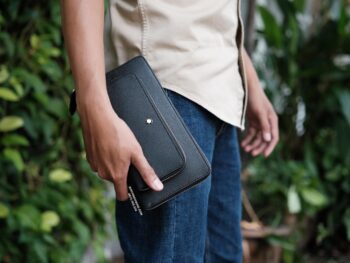 Túi Montblanc Sartorial Mini Bag Black 130306 7 Túi clutch Montblanc Sartorial Mini Bag Black 130306 - tui clutch montblanc sartorial mini bag black 130308