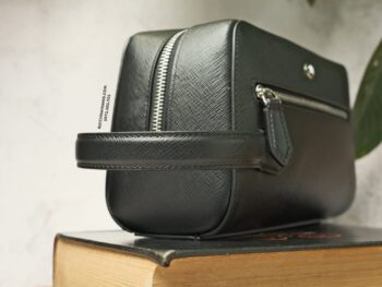 Túi clutch Montblanc Sartorial Wash Bag Black 131719 - tui clutch montblanc sartorial wash bag black 131720