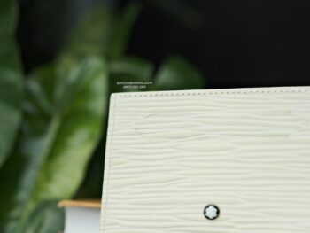 Ví đựng thẻ Montblanc Meisterstuck 4810 Card Holder 5cc Ivory 130943 - vi dung the montblanc meisterstuck 4810 card holder 5cc ivory 130943