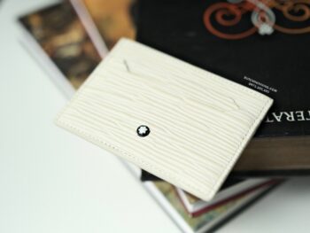 Ví đựng thẻ Montblanc Meisterstuck 4810 Card Holder 5cc Ivory 130943 - vi dung the montblanc meisterstuck 4810 card holder 5cc ivory 130945