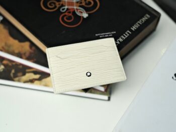 Ví đựng thẻ Montblanc Meisterstuck 4810 Card Holder 5cc Ivory 130943 - vi dung the montblanc meisterstuck 4810 card holder 5cc ivory 130946