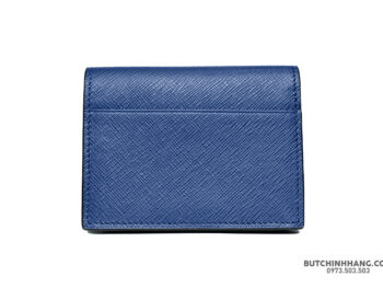 Ví đựng thẻ Montblanc Sartorial Card Holder 4cc Blue 130813 - vi dung the montblanc sartorial card holder 4cc blue 130814 2 scaled