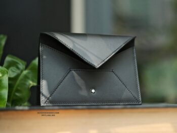 Ví hộ chiếu Montblanc Meisterstuck Selection Soft Passport Holder Black 131262 - vi ho chieu montblanc meisterstuck selection soft passport holder black 131262