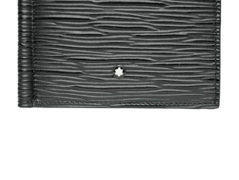 Ví kẹp tiền Montblanc Meisterstuck 4810 Wallet 6cc with Money Clip Black 130925 - vi kep tien montblanc meisterstuck 4810 wallet 6cc with money clip black 130930 scaled