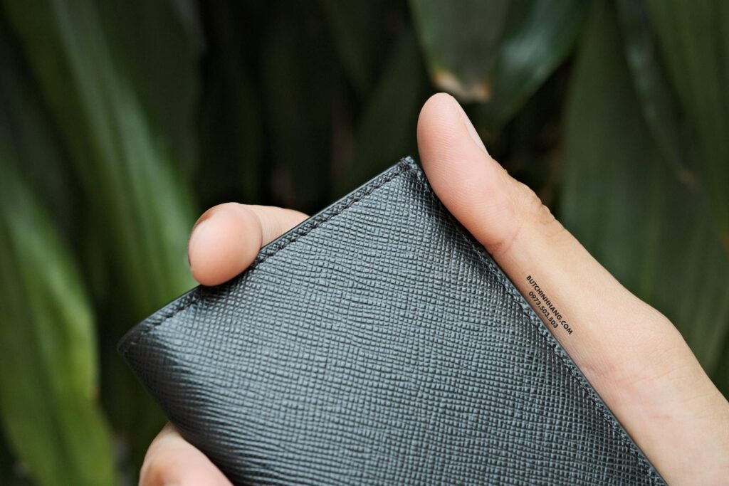Ví Montblanc Sartorial Mini Wallet 4cc Black 130321 - vi montblanc sartorial mini wallet 4cc black 130322