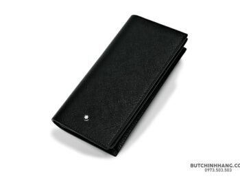 Ví tiền dài Montblanc Sartorial Long Wallet 15cc Black 130320 - vi tien dai montblanc sartorial long wallet 15cc black 130321 2 scaled