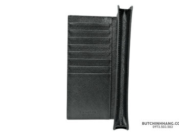 Ví tiền dài Montblanc Sartorial Long Wallet 15cc Black 130320 - vi tien dai montblanc sartorial long wallet 15cc black 130321 6 scaled