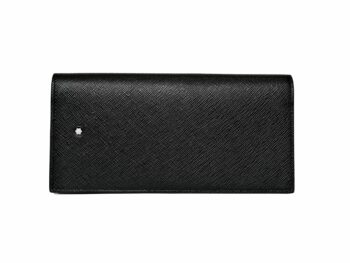Ví tiền dài Montblanc Sartorial Long Wallet 15cc Black 130320 - vi tien dai montblanc sartorial long wallet 15cc black 130321 scaled