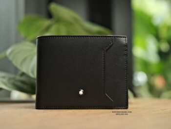 Ví tiền Montblanc Meisterstuck Selection Soft Wallet 6cc with Removable Card Holder Black 131250 - vi tien montblanc meisterstuck selection soft wallet 6cc with removable card holder black 131253