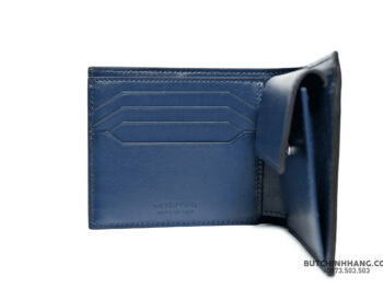 Ví tiền Montblanc Meisterstuck Wallet 4cc with Coin Case Ink Blue 131934 - vi tien montblanc meisterstuck wallet 4cc with coin case ink blue 131935 3 scaled