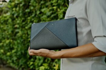 Túi clutch Montblanc Meisterstuck Soft Grain Geometry Clutch 128511 Sản phẩm ORDER Hàng Order