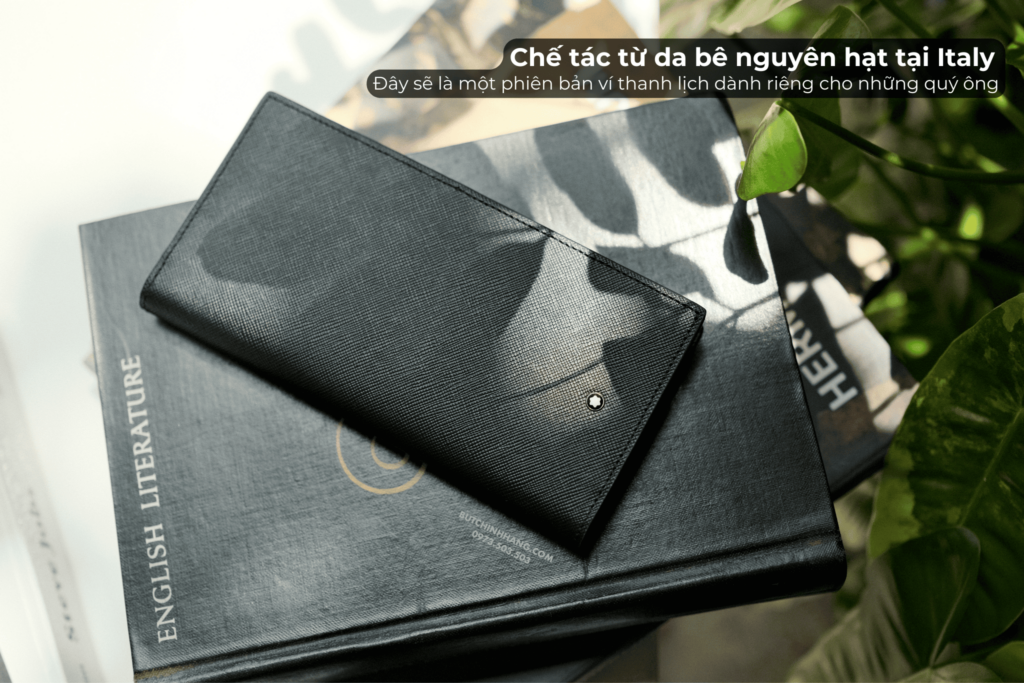 Chiếc ví dài Montblanc Sartorial 130076 - Phiên bản ví thanh lịch cùng ngăn để ảnh tiện lợi - chiec vi dai montblanc sartorial 130076 phien ban vi thanh lich cung ngan de anh tien loi 2