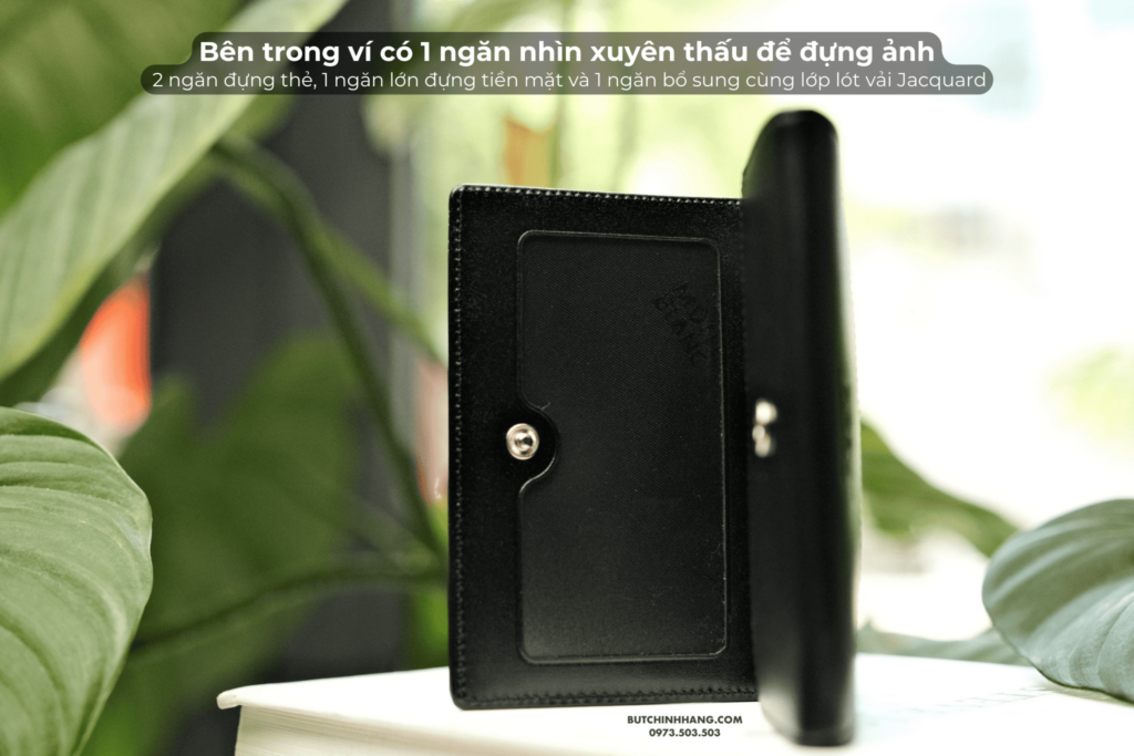 Mẫu ví Card Holder Montblanc Meisterstuck Business with Flap Black 130084 - Thiết kế xu hướng thời trang hiện đại - mau vi card holder montblanc meisterstuck business with flap black 130084 thiet ke xu huong thoi trang hien dai 1
