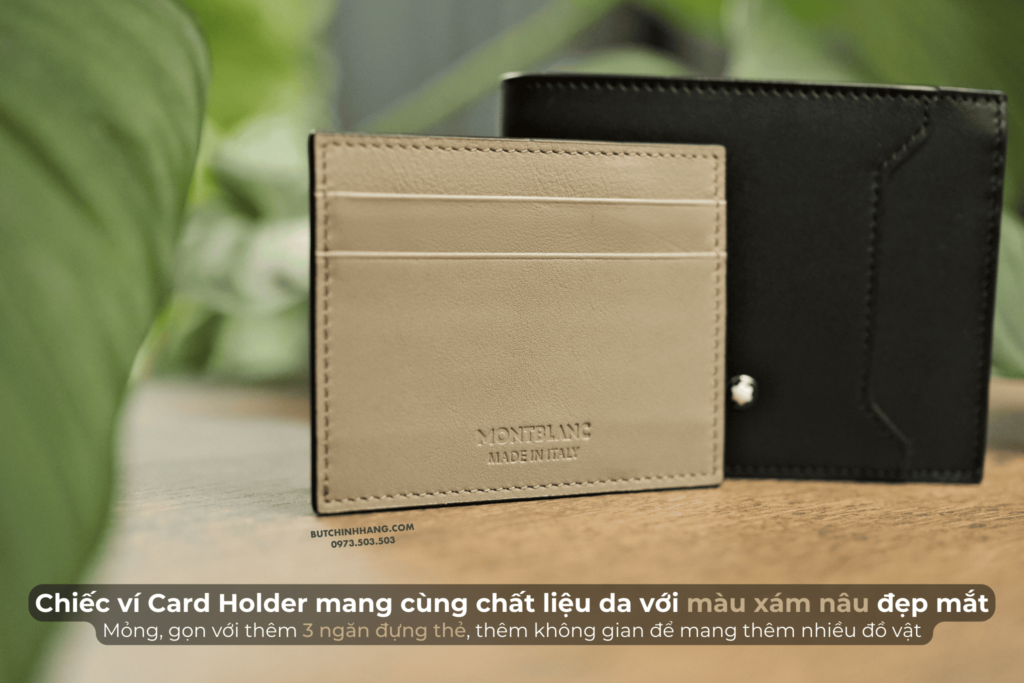 Mua 1 mà được đến 2 - Mẫu ví Montblanc Meisterstuck Selection Soft 131250 cùng chiếc Card Holder có thể tách rời - mua 1 ma duoc den 2 mau vi montblanc meisterstuck selection soft 131250 cung chiec card holder co the tach roi 1