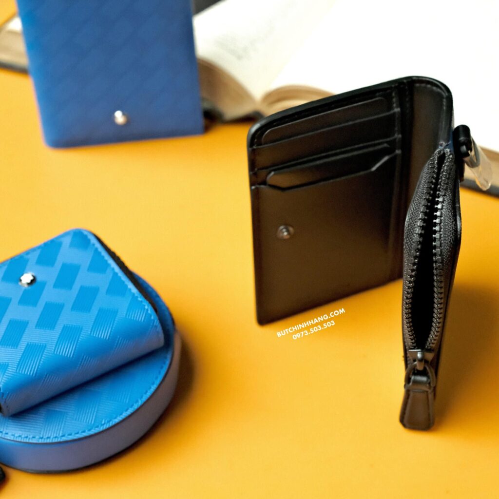 Những chiếc ví nhỏ trong bộ sưu tập Montblanc Extreme 3.0 - Chất liệu da đặc biệt với màu xanh tươi tắn - nhung chiec vi nho trong bo suu tap montblanc extreme 3.0 chat lieu da dac biet voi mau xanh tuoi tan
