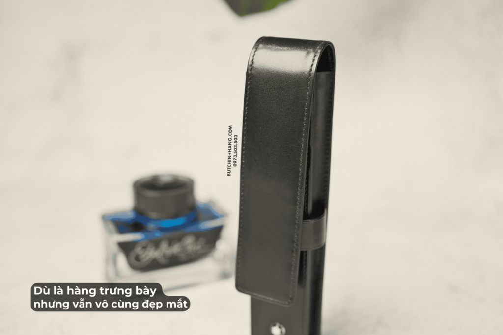 Phiên bản bao da Montblanc Meisterstuck - Hàng trưng bày nhưng vẫn còn rất đẹp - phien ban bao da montblanc meisterstuck hang trung bay nhung van con rat dep 1