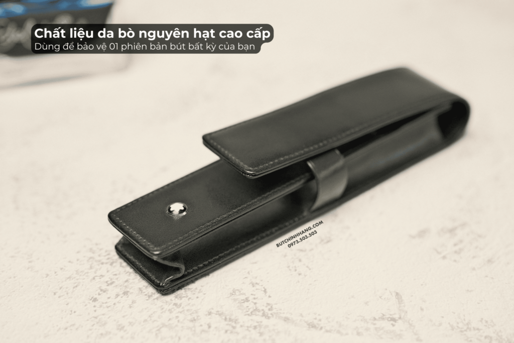 Phiên bản bao da Montblanc Meisterstuck - Hàng trưng bày nhưng vẫn còn rất đẹp - phien ban bao da montblanc meisterstuck hang trung bay nhung van con rat dep 2