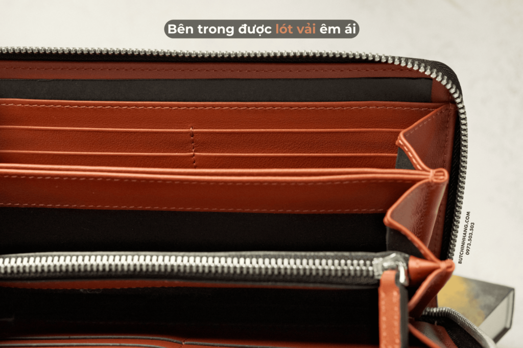 Phiên bản ví lớn với chất liệu da mang màu nâu sáng - Montblanc Meistertsuck Selection Soft Light Brick 131253 - phien ban vi lon voi chat lieu da mang mau nau sang montblanc meistertsuck selection soft light brick 131254