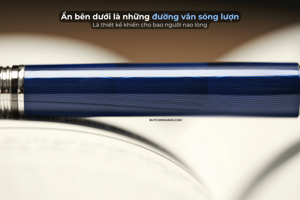 Starwalker Cool Blue - Phiên bản bút máy với lá ngòi vàng mạ platinum - starwalker cool blue phien ban but may voi la ngoi vang ma platinum 1
