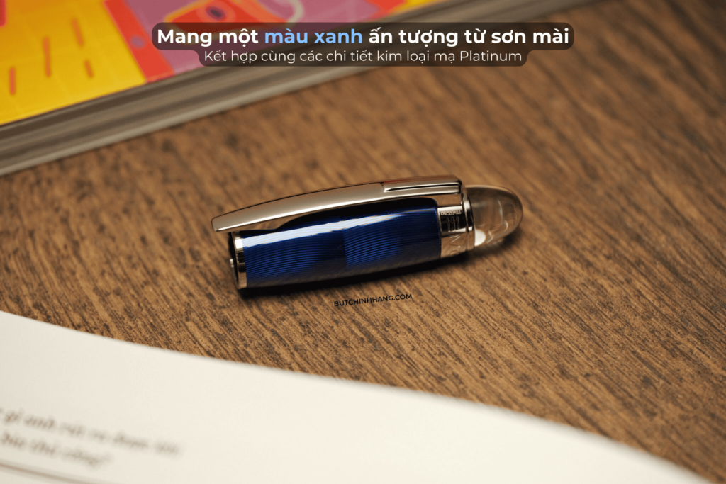 Starwalker Cool Blue - Phiên bản bút máy với lá ngòi vàng mạ platinum - starwalker cool blue phien ban but may voi la ngoi vang ma platinum 2