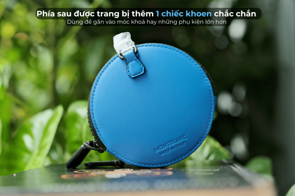 Thiết kế tròn mới lạ của mẫu ví Montblanc Extreme 3.0 Round Case with Pocket Atlantic Blue 130243 - thiet ke tron moi la cua mau vi montblanc extreme 3.0 round case with pocket atlantic blue 130243