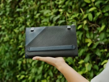 Túi clutch Montblanc Meisterstuck Soft Grain Geometry Clutch 128511 - tui clutch montblanc meisterstuck soft grain geometry clutch 128511