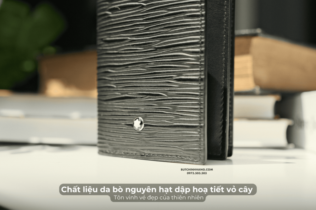 Ví Montblanc Meisterstuck 4810 Card Holder 4cc Black 130929 -  Mang một màu đen truyền thống với chất liệu da đẹp mắt - vi montblanc meisterstuck 4810 card holder 4cc black 130929 mang mot mau den truyen thong voi chat lieu da dep mat 1