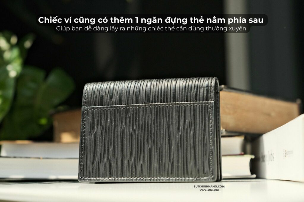 Ví Montblanc Meisterstuck 4810 Card Holder 4cc Black 130929 -  Mang một màu đen truyền thống với chất liệu da đẹp mắt - vi montblanc meisterstuck 4810 card holder 4cc black 130929 mang mot mau den truyen thong voi chat lieu da dep mat