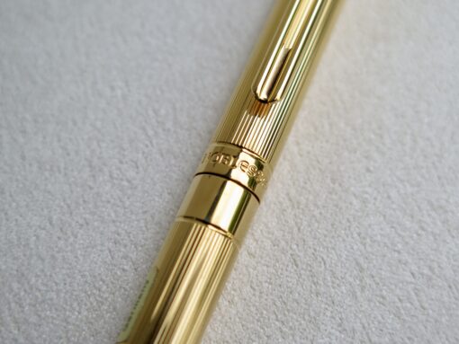 Bút Montblanc Noblesse Gold plated Ballpoint Pen 18210 Montblanc Noblesse Bút Bi Xoay 7