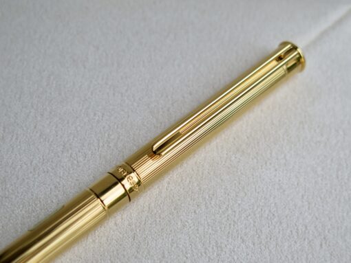 Bút Montblanc Noblesse Gold plated Ballpoint Pen 18210 Montblanc Noblesse Bút Bi Xoay 2