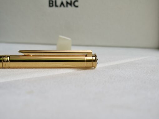 Bút Montblanc Noblesse Gold plated Ballpoint Pen 18210 Montblanc Noblesse Bút Bi Xoay 4