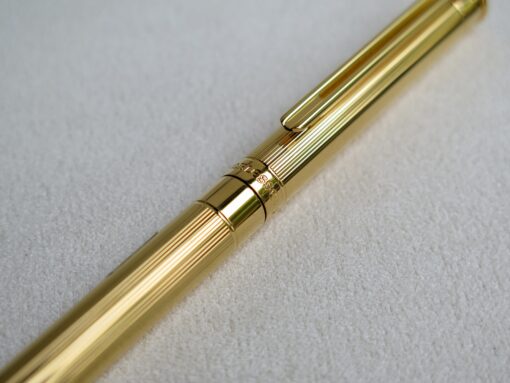 Bút Montblanc Noblesse Gold plated Ballpoint Pen 18210 Montblanc Noblesse Bút Bi Xoay 3