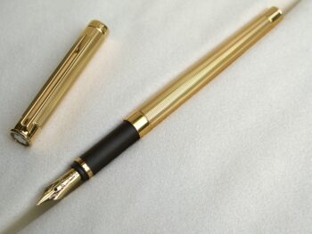 Bút Montblanc Noblesse Gold Plated Fountain Pen Bút Ký Quà Tặng Bút Máy