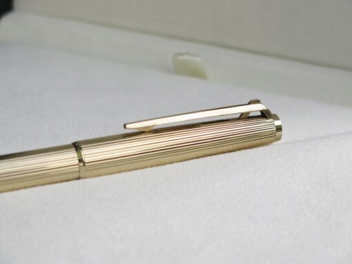 Bút Montblanc Masterpiece Meisterstuck Gold Plated Ballpoint Pen 1846 Bút Montblanc Bút Bi Xoay 4