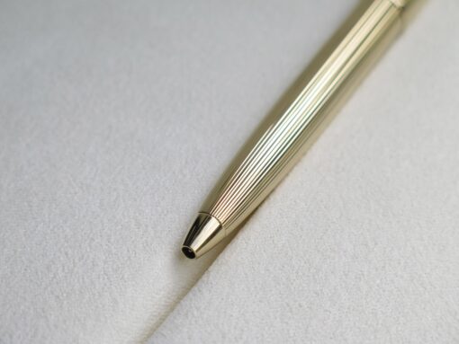 Bút Montblanc Masterpiece Meisterstuck Gold Plated Ballpoint Pen 1846 Bút Montblanc Bút Bi Xoay 6