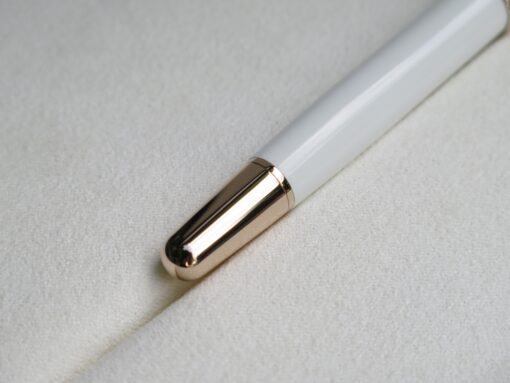 Bút Montblanc Meisterstuck White Solitaire Red Gold Classique Rollerball Pen 113324 Sắp có hàng Bút Bi Nước 5