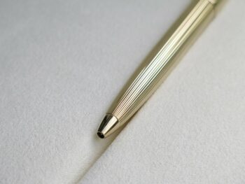 Bút Montblanc Masterpiece Meisterstuck Gold Plated Ballpoint Pen 1846 (Hàng trưng bày) - but montblanc masterpiece meisterstuck gold plated ballpoint pen 1846 hang trung bay 13